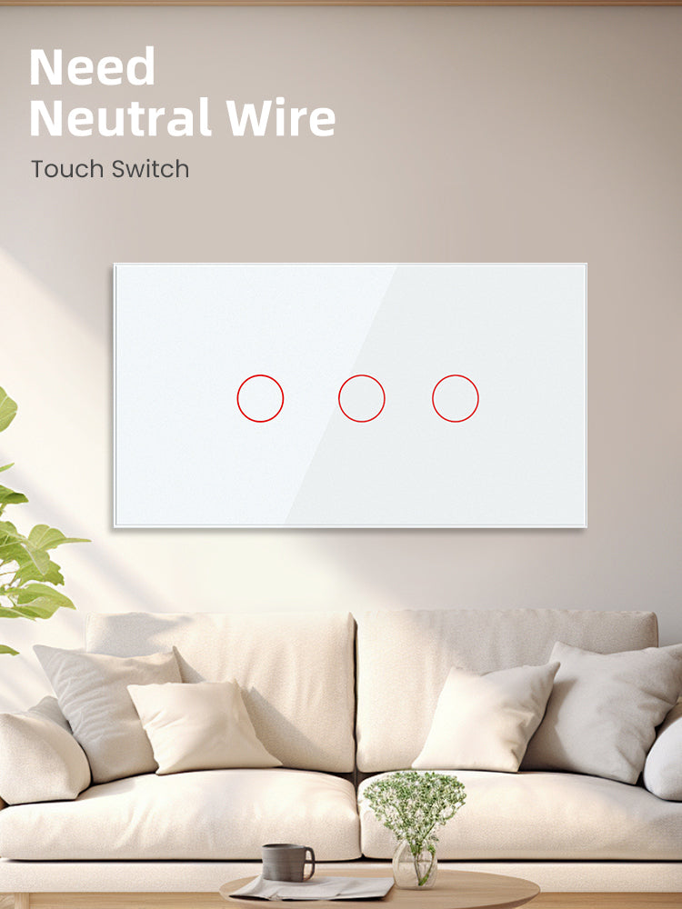 COGNIVARA Australian Certified Smart Switch Zigbee (Black & White) - Tuya