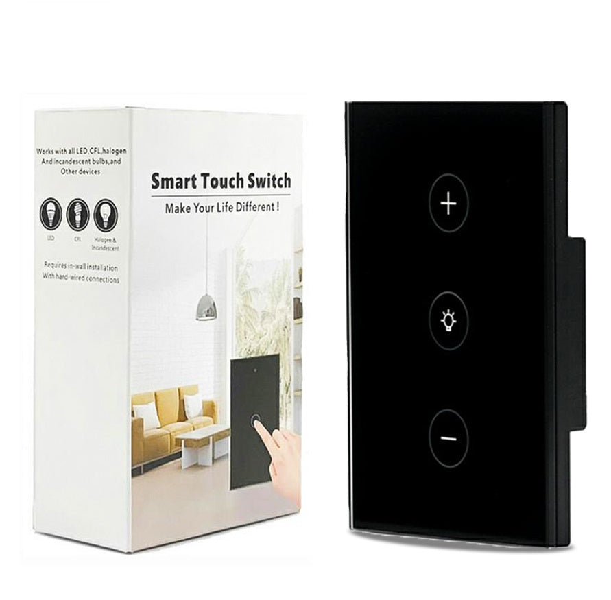 Black Smart Dimming Switch - Zigbee