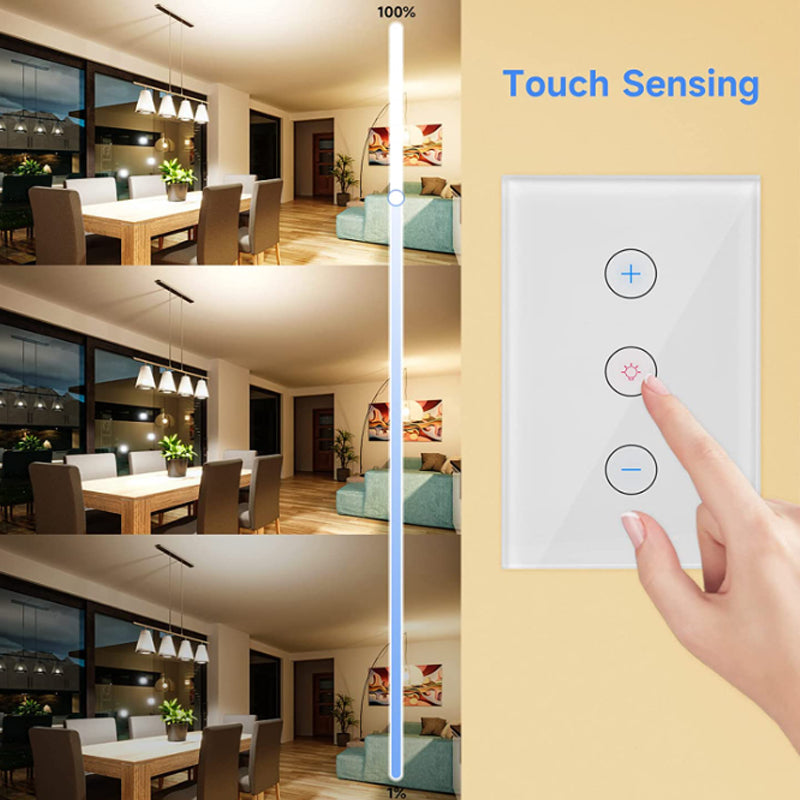 Black Smart Dimming Switch - Zigbee