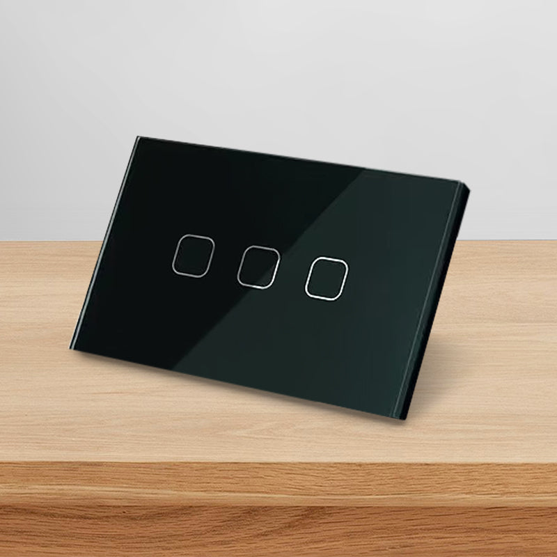 CNSKOU Australian Certified Zigbee Smart Light Switch – Seamless Integration with Google Home and Amazon Alexa (Black & White) - Tuya