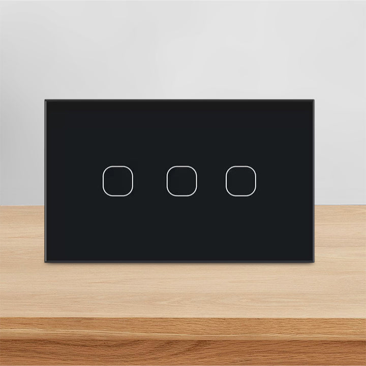 CNSKOU Australian Certified Zigbee Smart Light Switch – Seamless Integration with Google Home and Amazon Alexa (Black & White) - Tuya