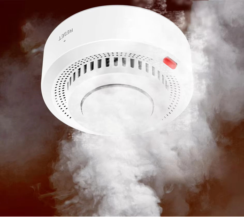 WiFi Smart Smoke & Heat Detector – Advanced Fire Alarm with Mobile Alerts & Google Assistant