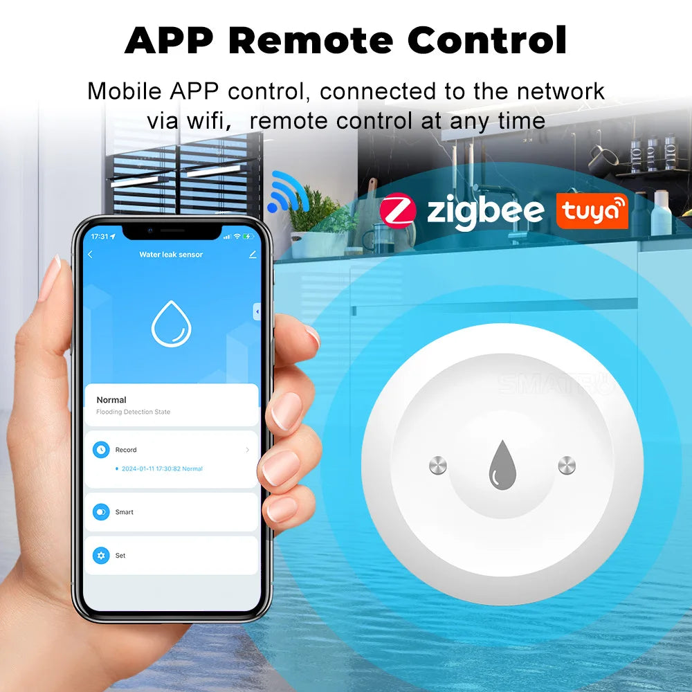 Water Leak Sensor - Zigbee