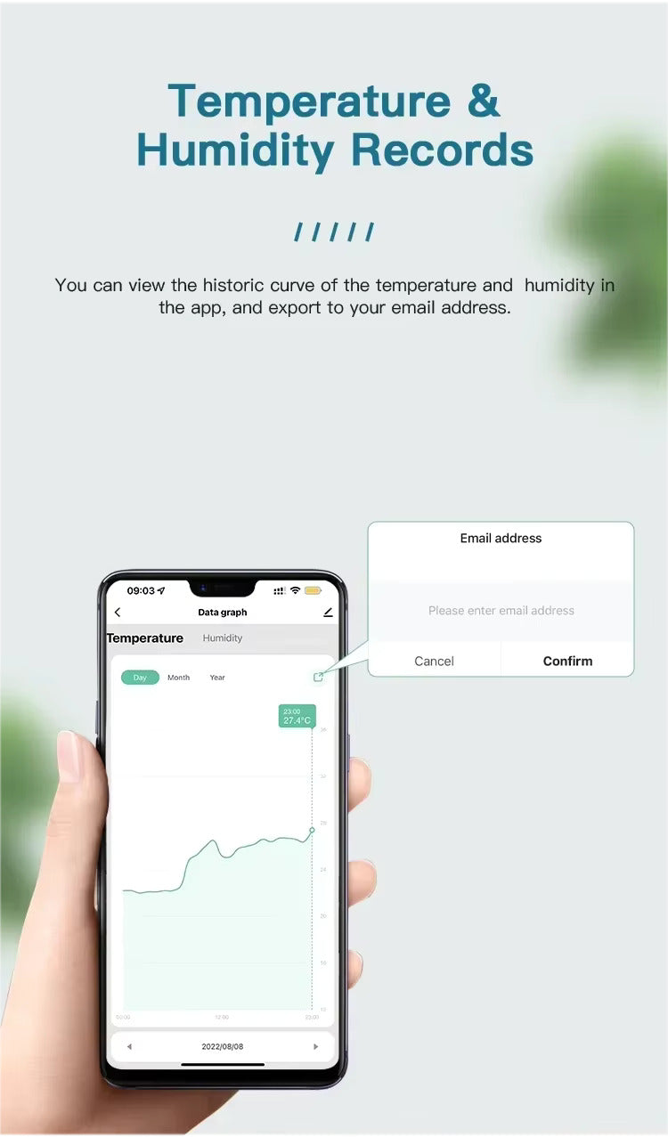 Wi-Fi Temperature and Humidity Sensor - Smart, Accurate, Voice Controlled