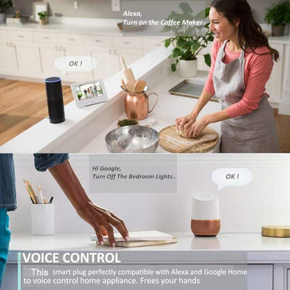 Smart Plug with RGB Light - Wifi