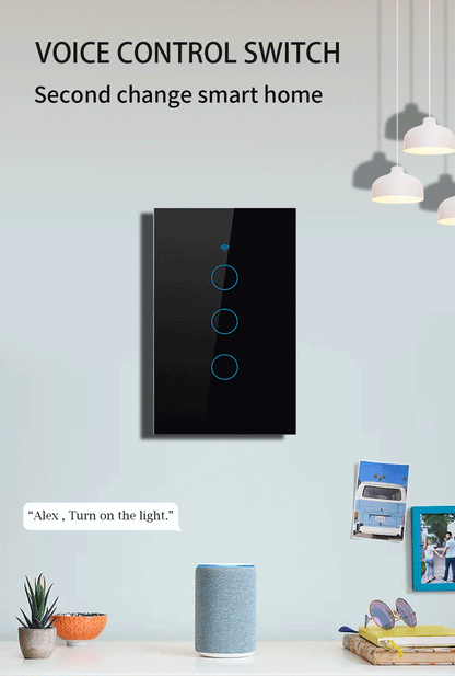 Australian Certified Smart Switch Zigbee (Black & White) - Tuya