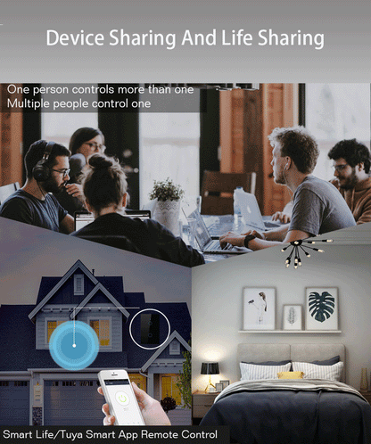 Australian Certified Smart Switch Zigbee (Black & White) - Tuya