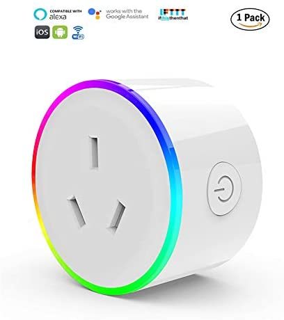 Smart Plug with RGB Light - Wifi