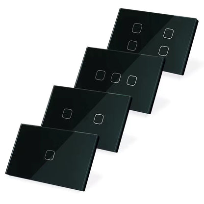 Australian Certified Premium Smart Switch Zigbee (Black & White) - Tuya