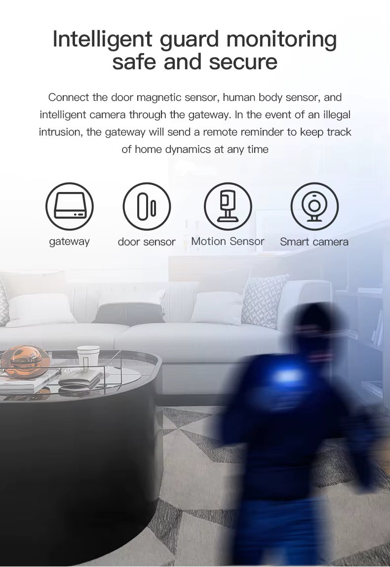 RSH ZigBee Smart Home Gateway Hub - Multi-Protocol Tuya Smart Home Controller with Alexa & Google Assistant Support