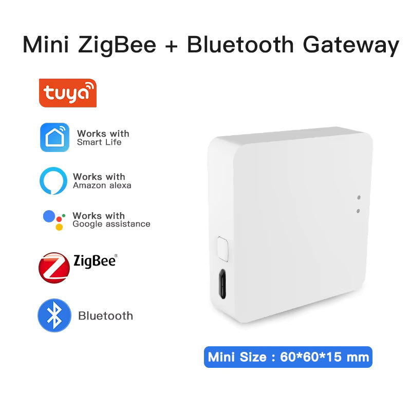 RSH ZigBee Smart Home Gateway Hub - Multi-Protocol Tuya Smart Home Controller with Alexa & Google Assistant Support