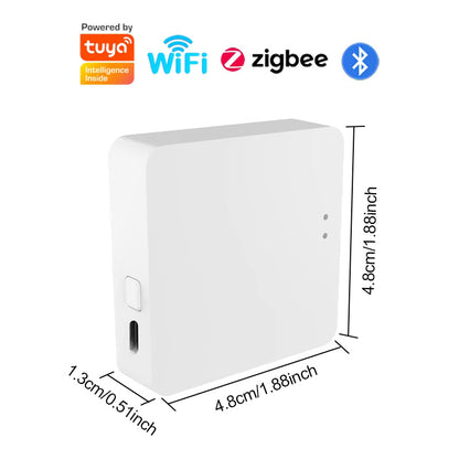 RSH ZigBee Smart Home Gateway Hub - Multi-Protocol Tuya Smart Home Controller with Alexa & Google Assistant Support