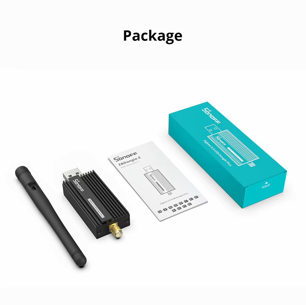 SONOFF Zigbee 3.0 USB Dongle Plus – Universal Smart Home Gateway for Home Assistant & Zigbee2MQTT