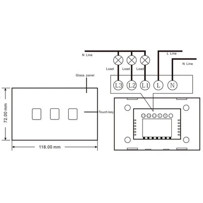 Australian Certified Premium Smart Switch Zigbee (Black & White) - Tuya