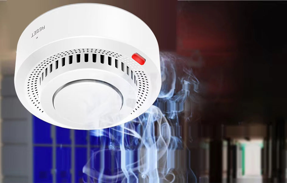 WiFi Smart Smoke & Heat Detector – Advanced Fire Alarm with Mobile Alerts & Google Assistant