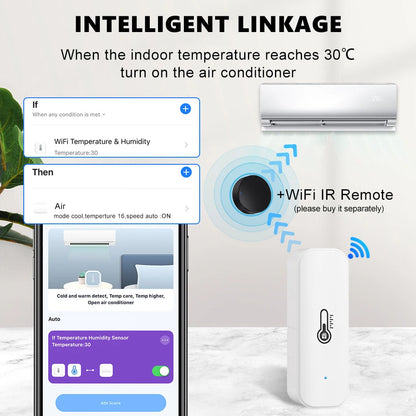 Smart Temperature and Humidity Sensor - Zigbee