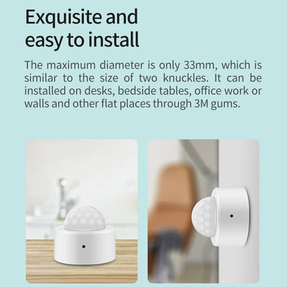 Mini PIR Motion + Light Sensor - Zigbee