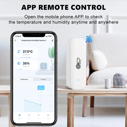 Smart Temperature and Humidity Sensor - Zigbee
