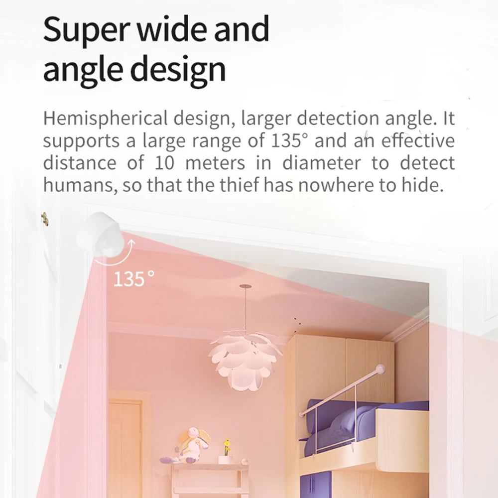 Mini PIR Motion + Light Sensor - Zigbee