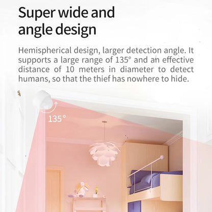 Mini PIR Motion + Light Sensor - Zigbee