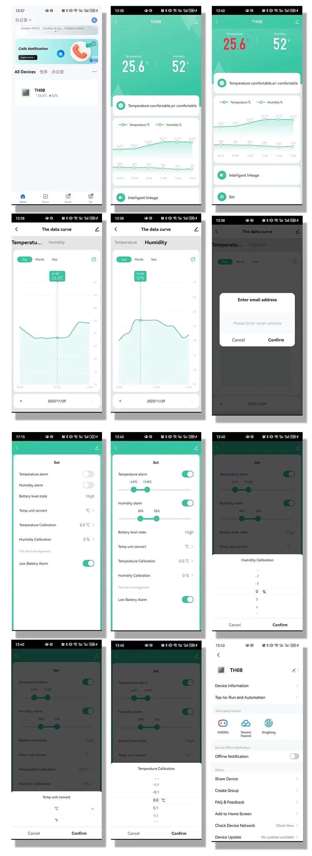 Wi-Fi Temperature and Humidity Sensor - Smart, Accurate, Voice Controlled