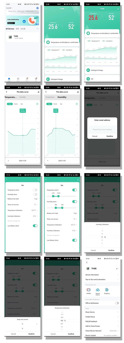 Wi-Fi Temperature and Humidity Sensor - Smart, Accurate, Voice Controlled